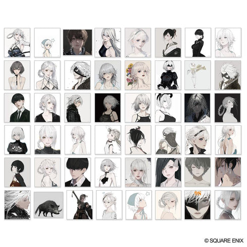 『NieR Series』ミニ色紙コレクション illustration by D.K Vol.2【BOX】